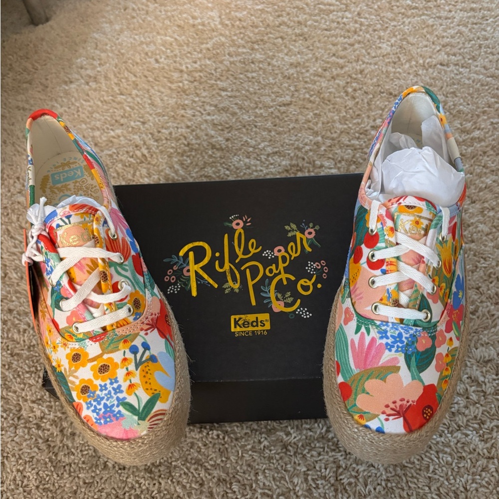 Rifle Paper Co. x Women Keds Floral Sneakers